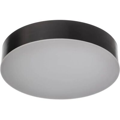 Lindby Lampe de plafond LED extérieure Lahja Noire IP65 Lindby Lampe de plafond LED extérieure Lahja Noire IP65