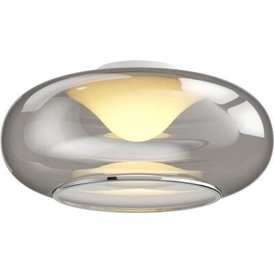 Lucande Mijo Taklampa - Grå Rök Glas Lucande Mijo Taklampa - Grå Rök Glas