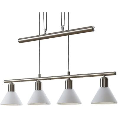 Lindby Nowoczesna Lampa wisząca Szara z 4 E14 Lindby Nowoczesna Lampa wisząca Szara z 4 E14