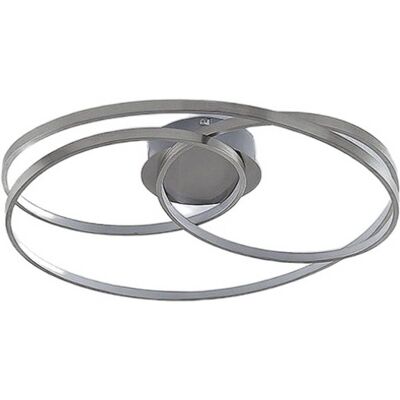 Lindby Ronka Nowoczesny Szary Metalowy Plafon - Lampa sufitowa Lindby Ronka Nowoczesny Szary Metalowy Plafon - Lampa sufitowa