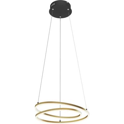 Lindby Davian Suspension Moderne Dorée Lindby Davian Suspension Moderne Dorée