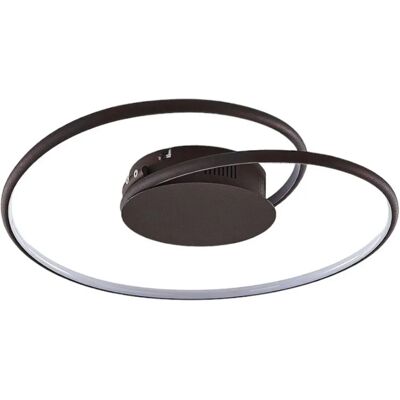 Lindby Joline Nowoczesna Rdzawa Brązowa LED Lampa Sufitowa - Lampa Sufitowa Lindby Joline Nowoczesna Rdzawa Brązowa LED Lampa Sufitowa - Lampa Sufitowa