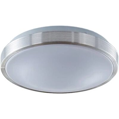Lindby Emelie Runde 27cm LED Loftlampe - Moderne Grå Metal Lindby Emelie Runde 27cm LED Loftlampe - Moderne Grå Metal