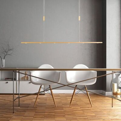 Rothfels Tolu Gold Pendelleuchte - Höhenverstellbar, Modernes Design Rothfels Tolu Gold Pendelleuchte - Höhenverstellbar, Modernes Design
