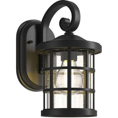 Lindby Ankea Wall Light - Outdoor, Black, 28cm, IP23 Lindby Ankea Wall Light - Outdoor, Black, 28cm, IP23