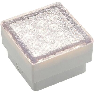 PRIOS Ewgenie LED recessed light - transparent - 10x10cm PRIOS Ewgenie LED recessed light - transparent - 10x10cm