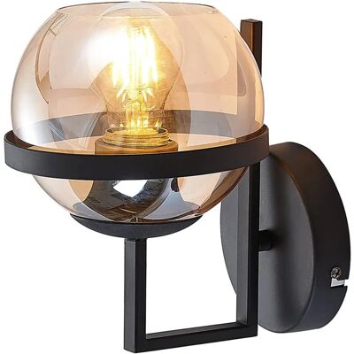Lindby Marinka Kinkiet - Szklana Sfera w Dymnym Odmianie - Lampa ścienna Lindby Marinka Kinkiet - Szklana Sfera w Dymnym Odmianie - Lampa ścienna