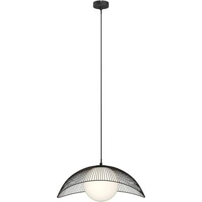 Lindby Fabronia Nowoczesna Czarna Lampa Wisząca - Lampa wisząca Lindby Fabronia Nowoczesna Czarna Lampa Wisząca - Lampa wisząca
