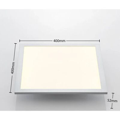 Lindby Kjetil Smart Deckenleuchte RGB CCT - Silber & Weiß Lindby Kjetil Smart Deckenleuchte RGB CCT - Silber & Weiß