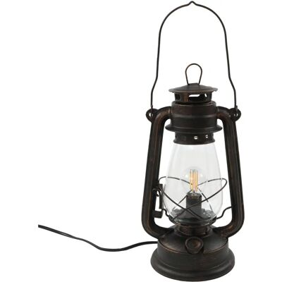 Lindby Raisa Czerwona metalowa lampa stołowa - Salon i jadalnia Lindby Raisa Czerwona metalowa lampa stołowa - Salon i jadalnia