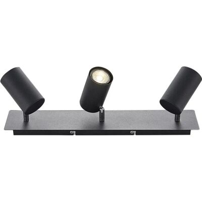 Lindby Joffrey Plafonnier - Moderne Noire 3-Spot GU10 Lindby Joffrey Plafonnier - Moderne Noire 3-Spot GU10