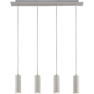 Lindby Joffrey Pendant Lamp - Modern White Metal - 4 GU10 Lindby Joffrey Pendant Lamp - Modern White Metal - 4 GU10