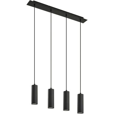Lampa wisząca Lindby Joffrey - Nowoczesna Czarna 4-punkty GU10 Lampa wisząca Lindby Joffrey - Nowoczesna Czarna 4-punkty GU10