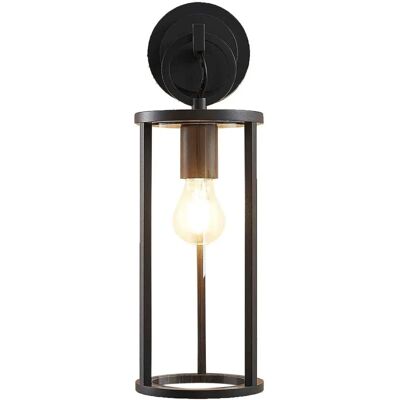 Lucande Emmeline Zewnętrzna lampa ścienna - Nowoczesny Czarny Aluminium Lucande Emmeline Zewnętrzna lampa ścienna - Nowoczesny Czarny Aluminium