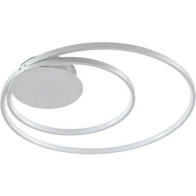 LINDBY Nerwin Lampada Soffitto Alluminio/Cromo - Design Moderno LINDBY Nerwin Lampada Soffitto Alluminio/Cromo - Design Moderno