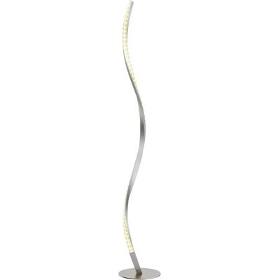 Lindby - Modern Gray LED Floor Lamp with Color Change - Aluminum Lindby - Modern Gray LED Floor Lamp with Color Change - Aluminum