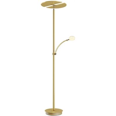 Lucande Anniki LED Stehlampe - Modernes Gold-Metall-Design Lucande Anniki LED Stehlampe - Modernes Gold-Metall-Design