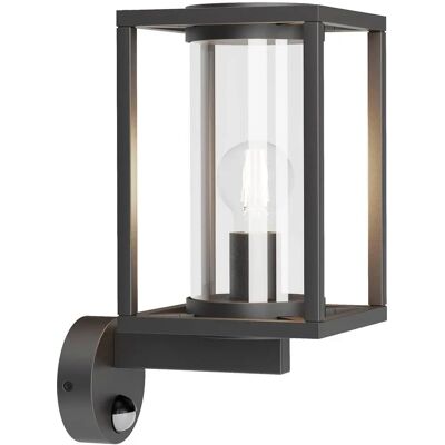 Lucande Ferda Lampada da Parete Esterno con Sensore - Nero Lucande Ferda Lampada da Parete Esterno con Sensore - Nero