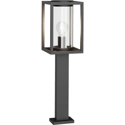 Lámpara exterior Ferda 60cm - aluminio negro de Lucande Lámpara exterior Ferda 60cm - aluminio negro de Lucande