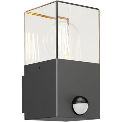 Lucande Keke modern utomhusvägglampa med sensor - Svart Lucande Keke modern utomhusvägglampa med sensor - Svart