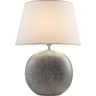 Lindby Florentino Table Lamp White Textile Ceramic Lindby Florentino Table Lamp White Textile Ceramic