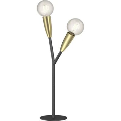 Lampada da tavolo Carlea Lucande - Nero Ottone - Moderna Lampada da tavolo Carlea Lucande - Nero Ottone - Moderna