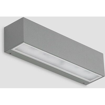 Lampada da parete LED 'Lengo' in Argento - Lucande Lampada da parete LED 'Lengo' in Argento - Lucande