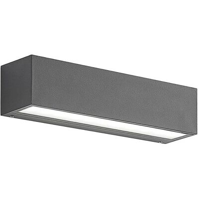 Lámpara de Pared Led Lengo - Moderno Negro Aluminio Exterior Lámpara de Pared Led Lengo - Moderno Negro Aluminio Exterior