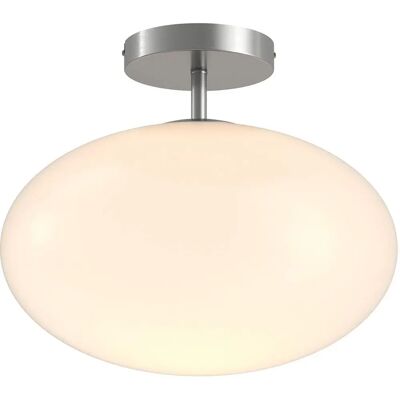 Lindby Sonika Lampa sufitowa - Nikiel satynowy / Biały Opal - Nowoczesny Design Lindby Sonika Lampa sufitowa - Nikiel satynowy / Biały Opal - Nowoczesny Design