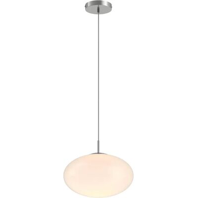 Lindby Sonika Szara Lampa Wisząca z Kloszem ze Szkła - Lampa na Wazek Lindby Sonika Szara Lampa Wisząca z Kloszem ze Szkła - Lampa na Wazek