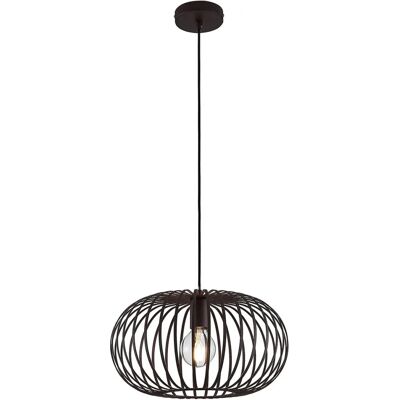 Lindby Nahele Lampa wisząca - Projekt klatki - Kawa - Lampa wisząca Lindby Nahele Lampa wisząca - Projekt klatki - Kawa - Lampa wisząca