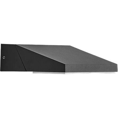 Lucande Auda Wall Light - Modern Outdoor LED Lamp, Black Lucande Auda Wall Light - Modern Outdoor LED Lamp, Black