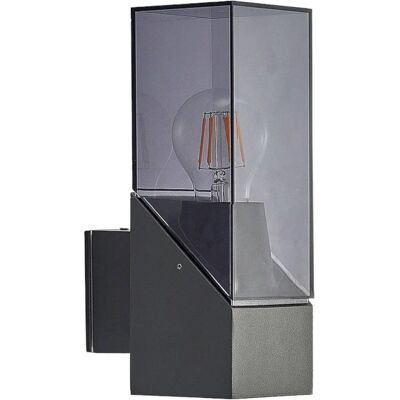 Applique Extérieur 'Fiola' de Lucande - IP54 Aluminium Noir Moderne Applique Extérieur 'Fiola' de Lucande - IP54 Aluminium Noir Moderne