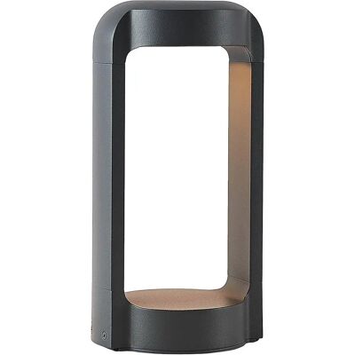 Lucande - Lampada LED esterna 'Habsa' Nero alluminio - Moderna, 30cm Lucande - Lampada LED esterna 'Habsa' Nero alluminio - Moderna, 30cm