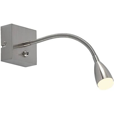 Lindby Jolka Lampa Ścienna - Nowoczesna Szara LED Lindby Jolka Lampa Ścienna - Nowoczesna Szara LED