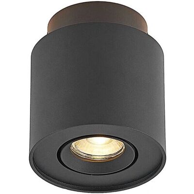 Arcchio Lampada da Soffitto Walisa - Moderno Nero Alluminio, 10cm Arcchio Lampada da Soffitto Walisa - Moderno Nero Alluminio, 10cm