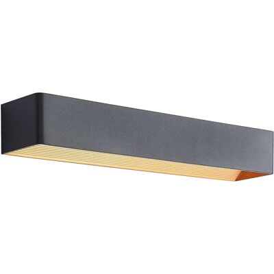 Lámpara de pared LED dorada negra Karam - Luz moderna y cálida Lámpara de pared LED dorada negra Karam - Luz moderna y cálida
