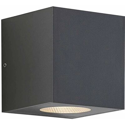 Arcchio Tassnim Lámpara de Pared - Moderna Aluminio Exterior en Negro (2 Luces) Arcchio Tassnim Lámpara de Pared - Moderna Aluminio Exterior en Negro (2 Luces)