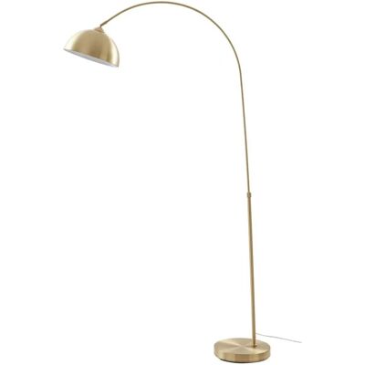 Lindby Lennart Lampada da terra moderna in Ottone satinato - Lampada da terra Lindby Lennart Lampada da terra moderna in Ottone satinato - Lampada da terra