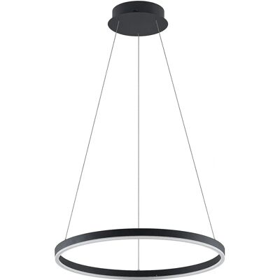 Arcchio Albiona Pendant Lamp - Modern, Black, 60cm, Round Arcchio Albiona Pendant Lamp - Modern, Black, 60cm, Round