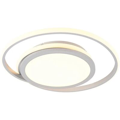 Lucande Noud Plafonnier Moderne Argenté - Lampe de Plafond Lucande Noud Plafonnier Moderne Argenté - Lampe de Plafond