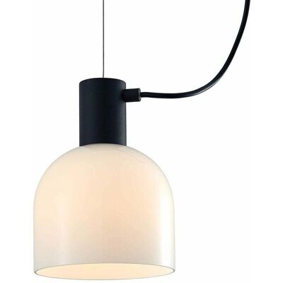 Lucande Serina lampada a sospensione in vetro bianco 3 luci - Lampada a sospensione Lucande Serina lampada a sospensione in vetro bianco 3 luci - Lampada a sospensione