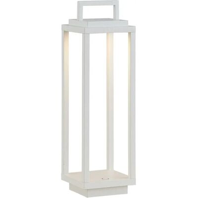 Lucande - Model Mirina - Modern Outdoor White LED Lamp with Touch & USB Lucande - Model Mirina - Modern Outdoor White LED Lamp with Touch & USB