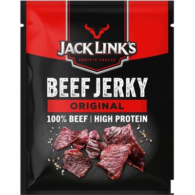 Jack Link's Beef Jerky Original - Rind, luftgetrocknet, Familienrezept Jack Link's Beef Jerky Original - Rind, luftgetrocknet, Familienrezept