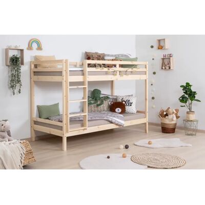 TICAA René Etagenbett - 2 Farben, Natur Finish TICAA René Etagenbett - 2 Farben, Natur Finish