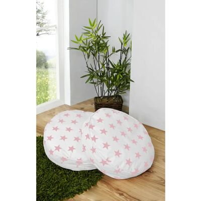 TICAA Weiß 40x40cm Wendbare Baumwollkissen - Sitzkissen-Set TICAA Weiß 40x40cm Wendbare Baumwollkissen - Sitzkissen-Set