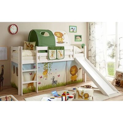 TICAA Manuel Beige 90x200cm - Hochbett TICAA Manuel Beige 90x200cm - Hochbett