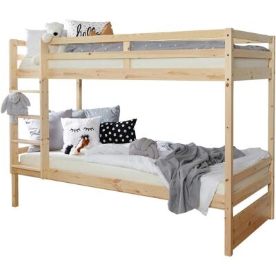MID.YOU Natürliches Etagenbett - 90x200cm - Bett MID.YOU Natürliches Etagenbett - 90x200cm - Bett