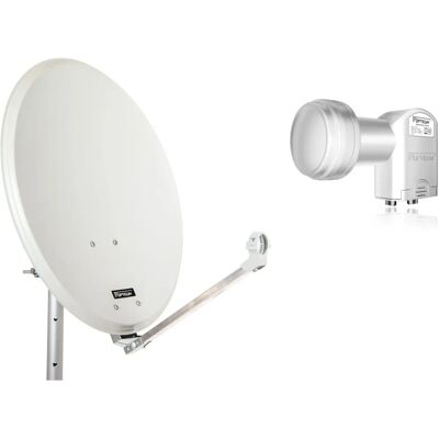 Opticum Opti QA60 Twin LNB - Parabole satellite Opticum Opti QA60 Twin LNB - Parabole satellite