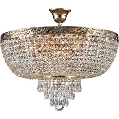 Maytoni DIA890-CL-06-G Ceiling Light - Crystal, Gold, 6 Lights Maytoni DIA890-CL-06-G Ceiling Light - Crystal, Gold, 6 Lights